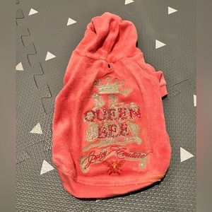 Juicy Couture Small Dog Terry Hoodie